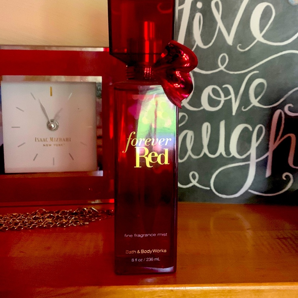 Bath and body works. Discontinued forever red